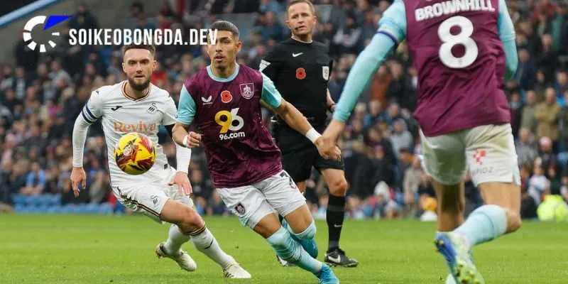Màn thể hiện gần đây của Swansea vs Burnley